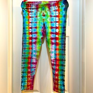 Handmade Tie Dye Leggings 🧡💙💛